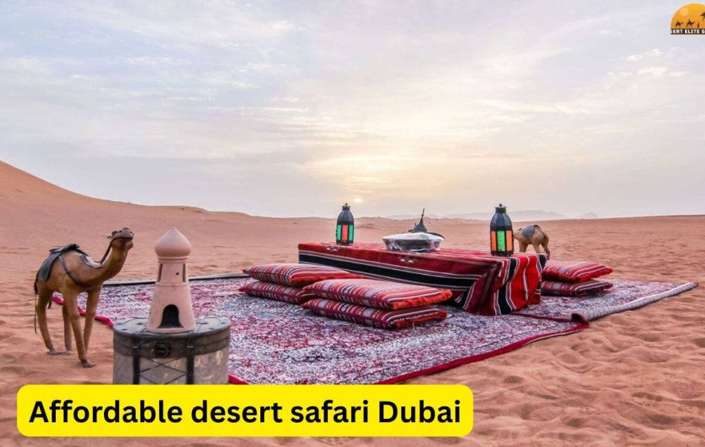 affordable desert safari Dubai