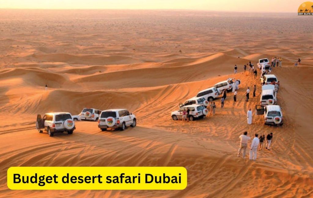 budget desert safari Dubai