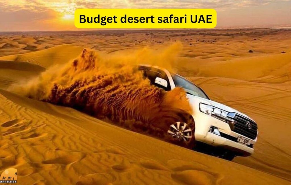 budget desert safari UAE