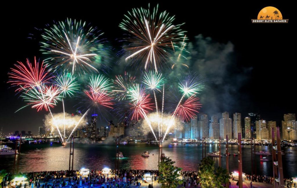 Dubai Shopping Festival fireworks 2025–26