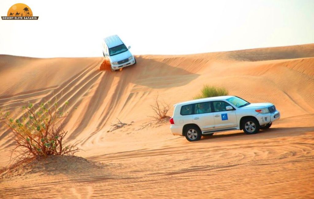Dubai desert safari half-day adventure with 4x4 dune bashing