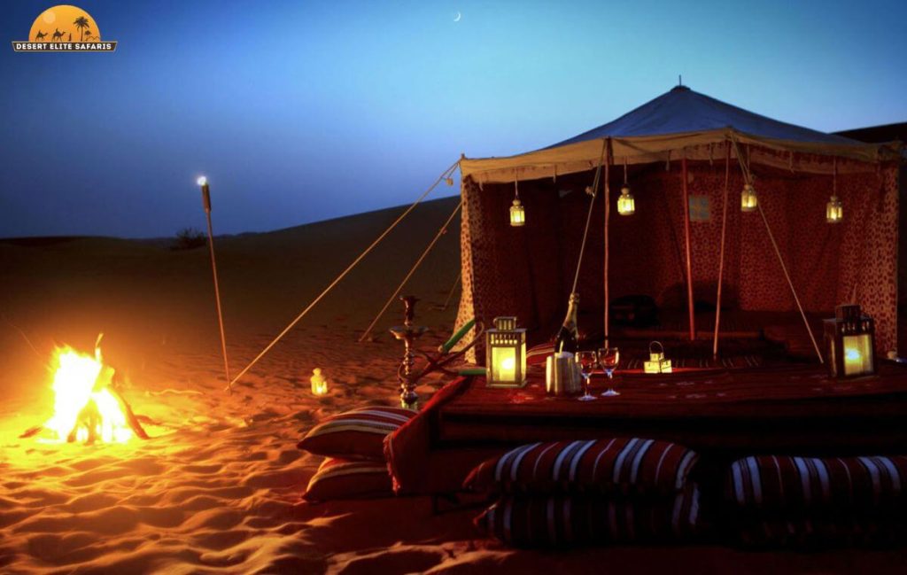 Luxury desert safari Dubai with VIP camp setup
