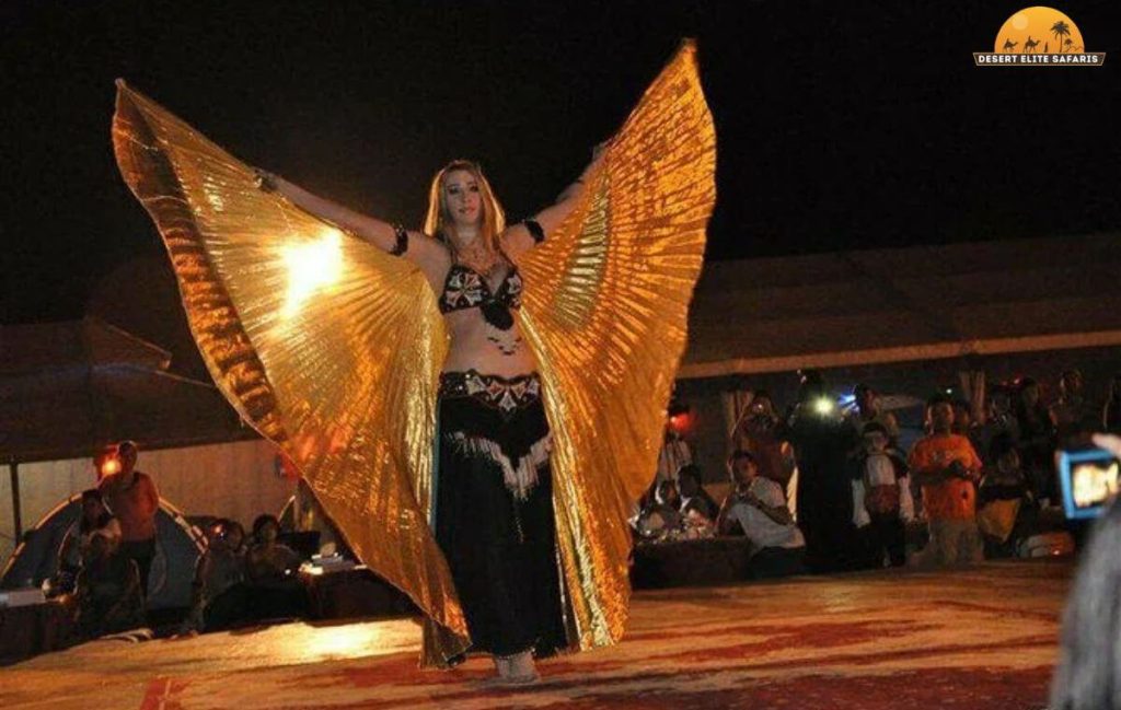 Thrilling dune bashing during Dubai desert safari with belly dancing show experience (1)